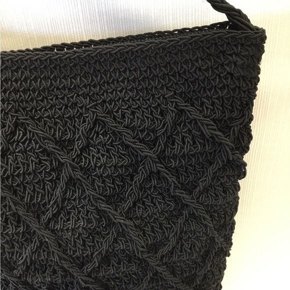 Kathie Lee Light Weight Black Shoulder Bag - Picture 2 of 10